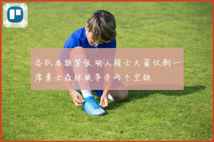 各队名额紧张湖人骑士火箭仅剩一席勇士森林狼争夺两个空缺